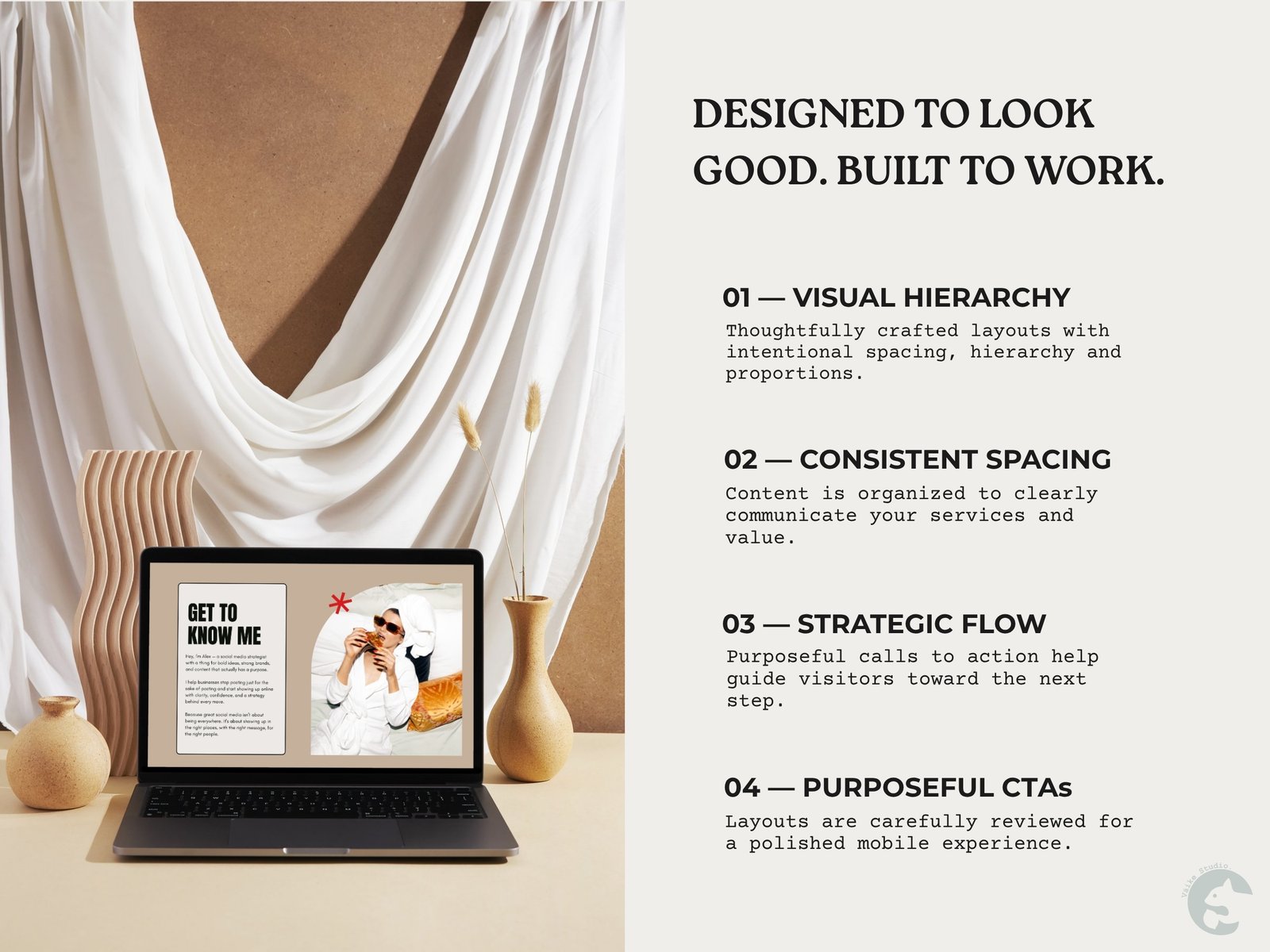 Social Media Strategist & Digital Marketing Website | Premium Canva Website Template - Content Creator - Image 8