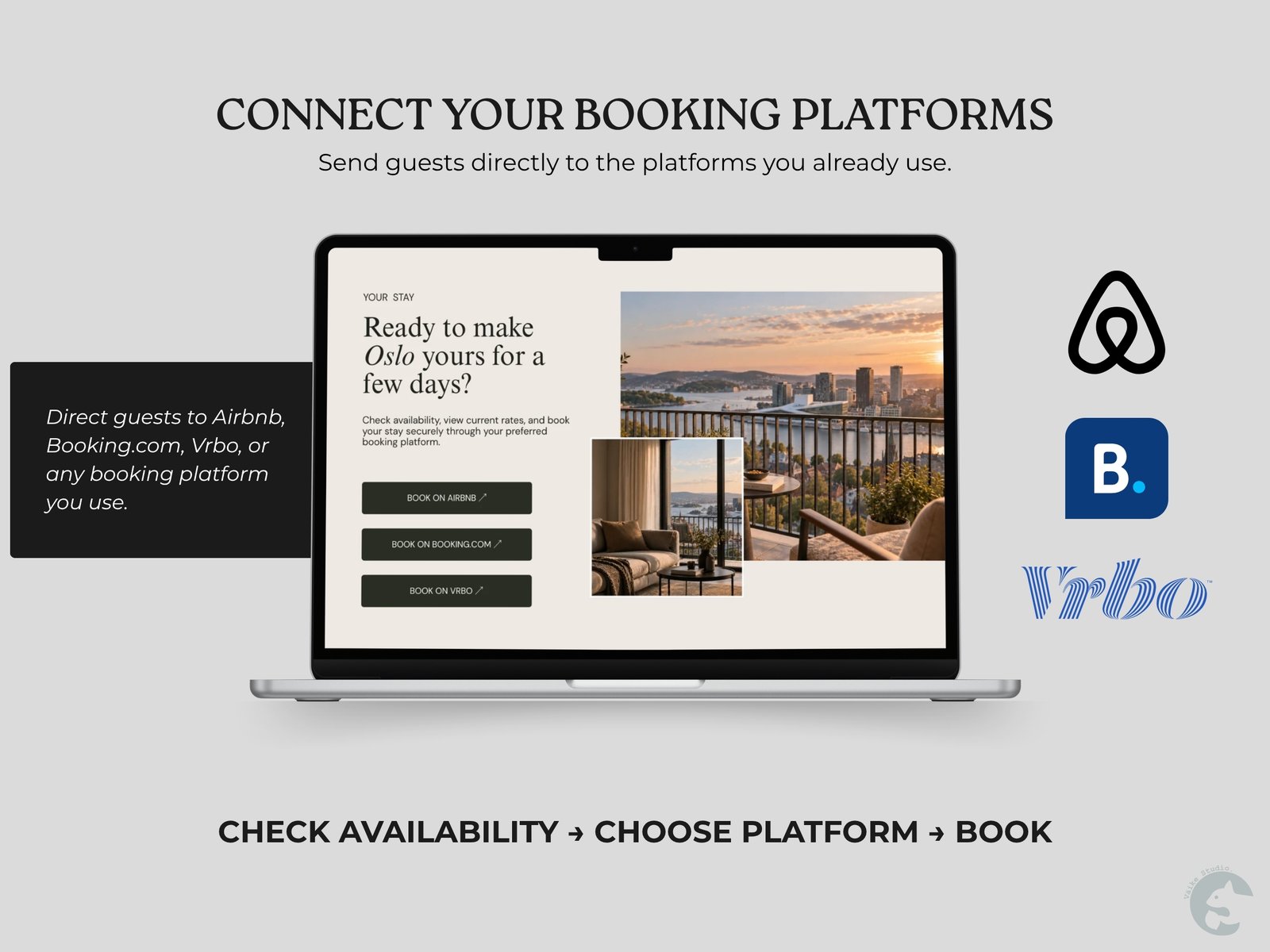 Vacation Rental Website | Premium Canva Website Template - Sales Page. Connect to Airbnb, Vrbo, Booking CT-RVW01 Vacation Rental Website | Premium Canva Website Template - Sales Page. Connect to Airbnb, Vrbo, Booking - Image 3